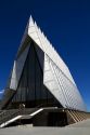 The Cadet Chapel at the Air Force Academy in Colorado Springs, Colorado, USA.