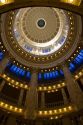 Interior dome of Idaho State Capitol Building in Boise, Idaho, USA.
