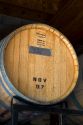 Wine barrel at the Carmela Winery located in Glenns Ferry, Idaho, USA
