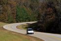 Natchez Trace Parkway operated by the National Park Service commemorates the historic Old Natchez Trace in Mississippi, USA.