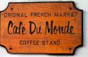 Cafe Du Monde in the French Quarter of New Orleans, Louisiana, USA.