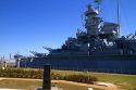 USS Alabama Battleship at Battleship Memorial Park, Mobile, Alabama, USA.