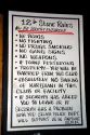 Rules listed for a bar in Selma, Alabama, USA.