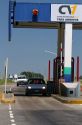 Tolls being collected along National Route 3 in Buenos Aires province, Argentina.