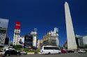 Oblelisk of Buenos Aires and Avenida 9 de Julio, Argentina.