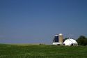 Rural farmland near Fontanelle, Iowa, USA.