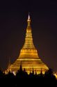 The Shwedagon Paya located in (Rangoon)Yangon, (Burma) Myanmar.