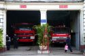 Fire station in (Rangoon) Yangon, (Burma) Myanmar.