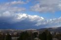 Cold front weather system over Boise, Idaho, USA.
