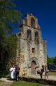 Mission Espada Church at the San Antonio Missions National Historical Park located in San Antonio, Texas, USA.