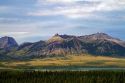 Scenic view of the Canadian Rockies in Waterton Lakes National Park, Alberta, Canada.