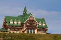 Prince of Wales Hotel located in Waterton Lakes National Park, Alberta, Canada.