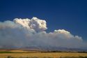 Pyrocumulus cloud created by a wildfire near Boise, Idaho, USA.