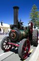 Steam powered tractor at Napier in the Hawke's Bay Region, North Island, New Zealand.