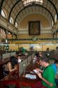 Interior of the Saigon Central Post Office located in the downtown Ho Chi Minh City, Vietnam.