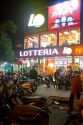 Lotteria fast food burger restaurant in Da Lat, Vietnam.