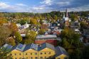 The town of Montpelier, Vermont, USA.