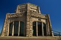 The Vista House observatory at Crown Point along the Historic Columbia River Highway in Multnomah County, Oregon, USA.